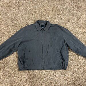 London Fog Mens Gray Front Zip Jacket - Men's Size 3X - 1844